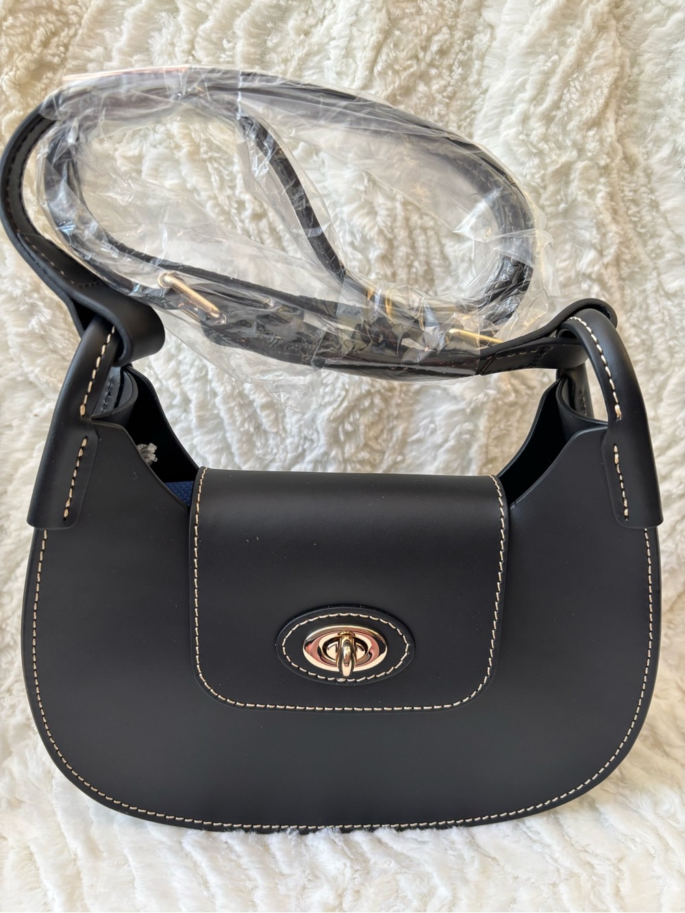 Dooney and Bourke black crossbody hobo